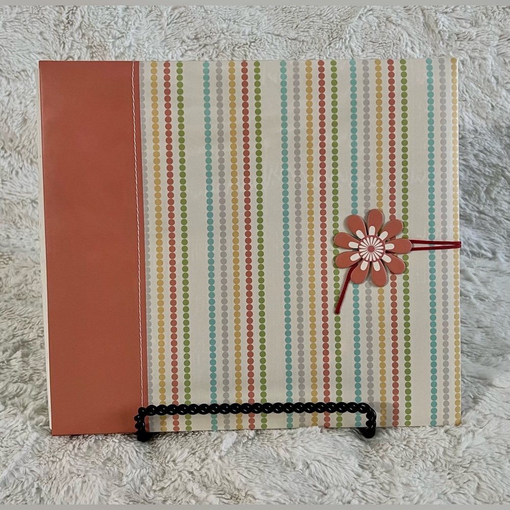 Beautiful 8” x 8” Scrapbook Album
